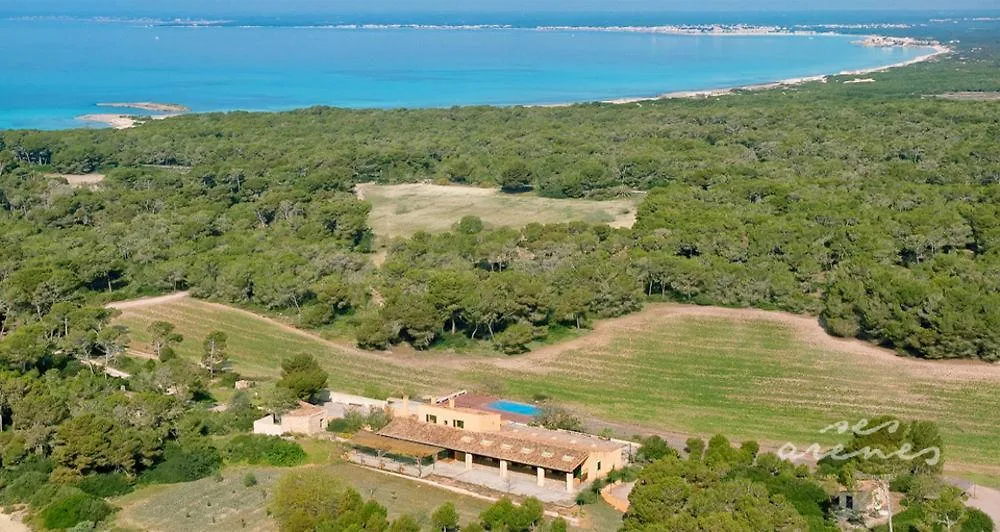 Agroturismo Ses Arenes Pension Colonia de Sant Jordi Landhuis